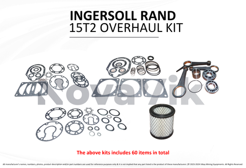 Ingersoll Rand 15T2 Overhaul Kit