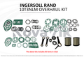 Ingersoll Rand 10T3NLM Overhaul Kit